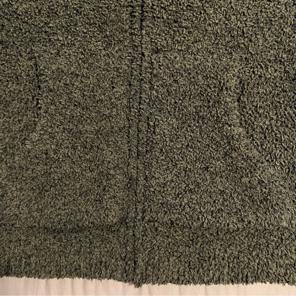 Natural Reflections Olive Dark Green Soft Cozy Jacket - Picture 4 of 6